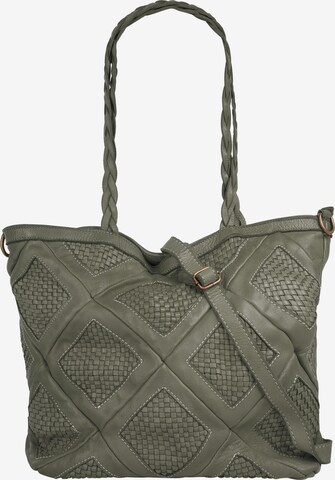 Cabas Samantha Look en vert : devant
