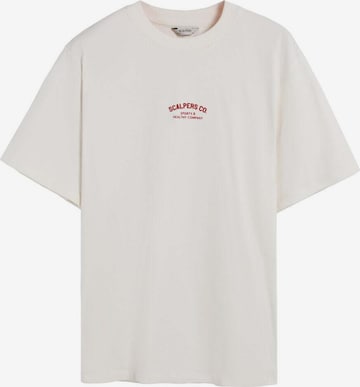 balta Scalpers Marškinėliai: priekis