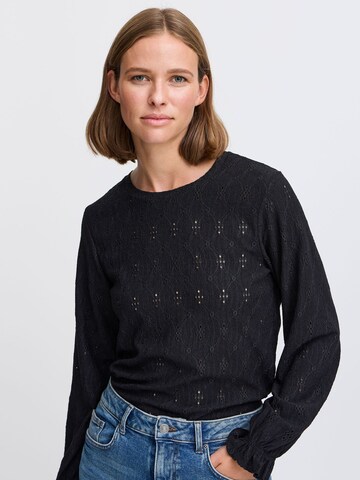 b.young Blouse 'Silva' in Black: front