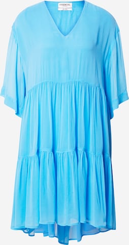 Robe Essentiel Antwerp en bleu : devant