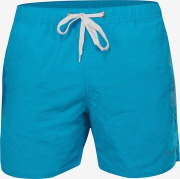 normani Swim Trunks 'Coastline' in Blue: front