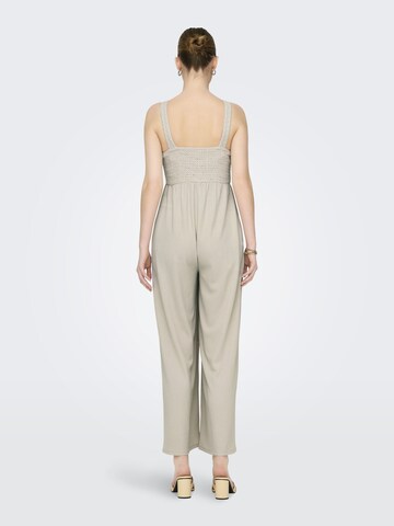 Only Maternity Jumpsuit in Beige