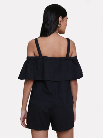 Threadbare Blouse 'Aspen' in Black