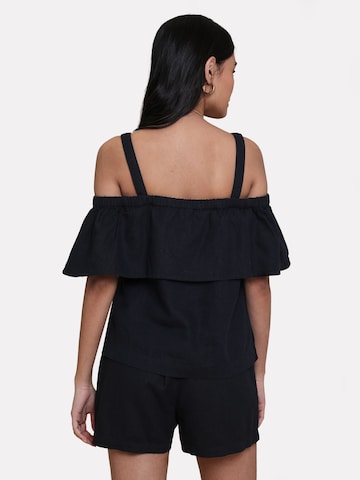 Threadbare Blouse 'Aspen' in Black