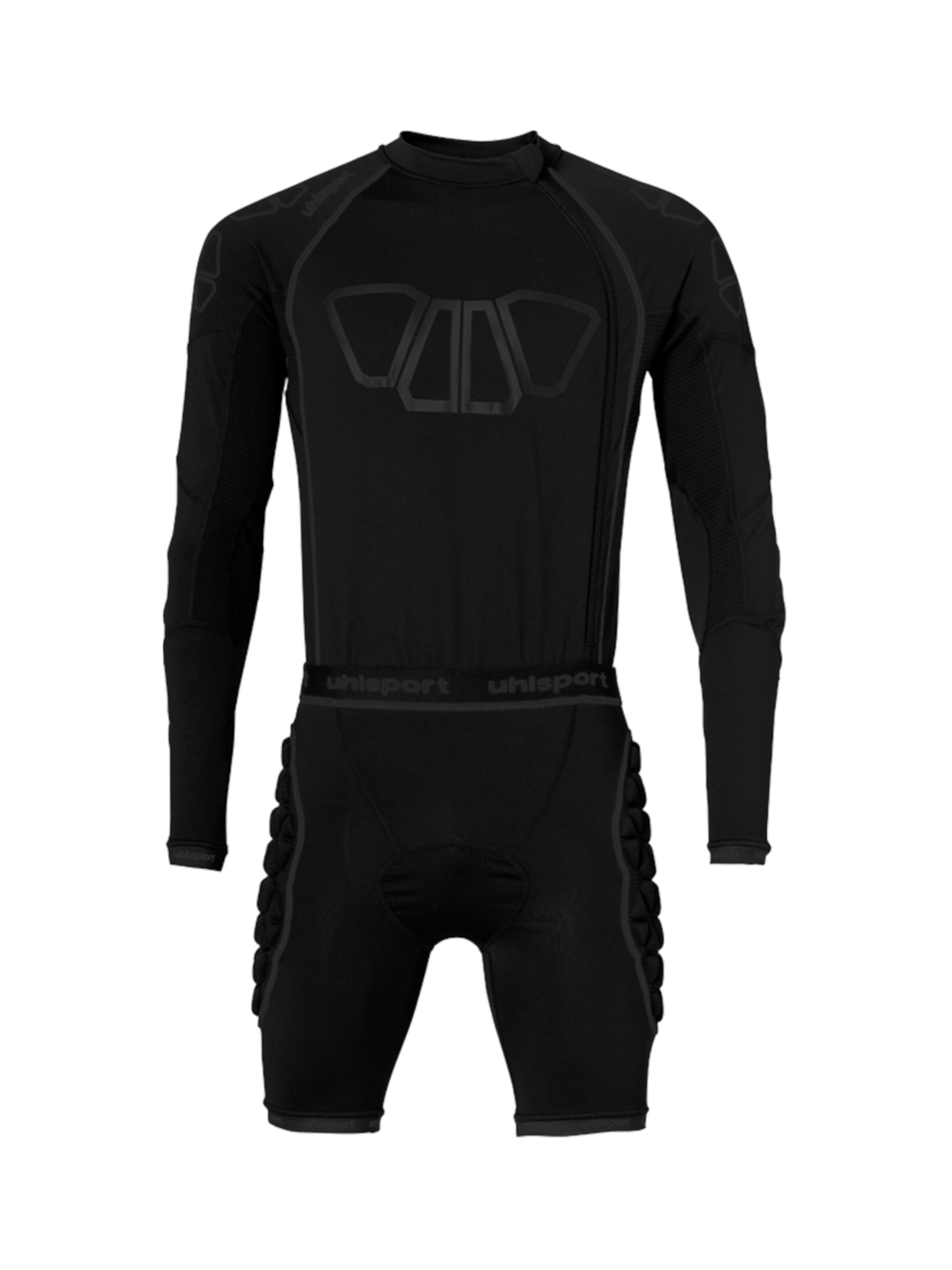 UHLSPORT Undershirt in Black: front