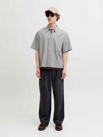 Regular fit Camicia di JACK & JONES in grigio