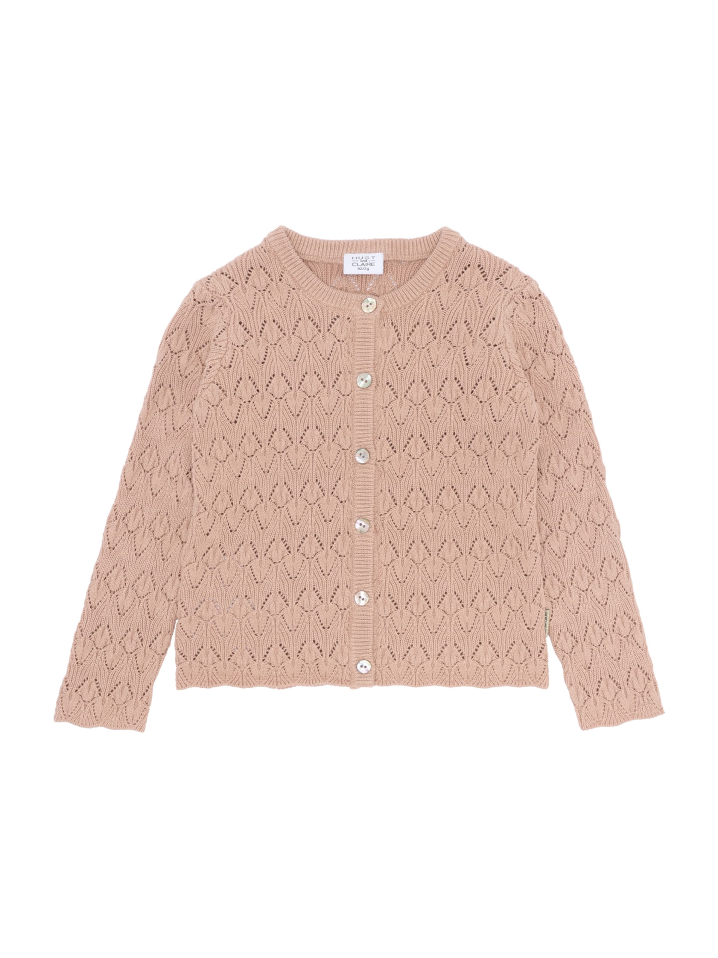 Hust & Claire Kardigan 'Cilja' – pink: přední strana