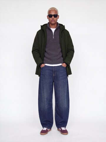 JACK & JONES Φθινοπωρινό και ανοιξιάτικο μπουφάν 'JJSAGE' σε πράσινο