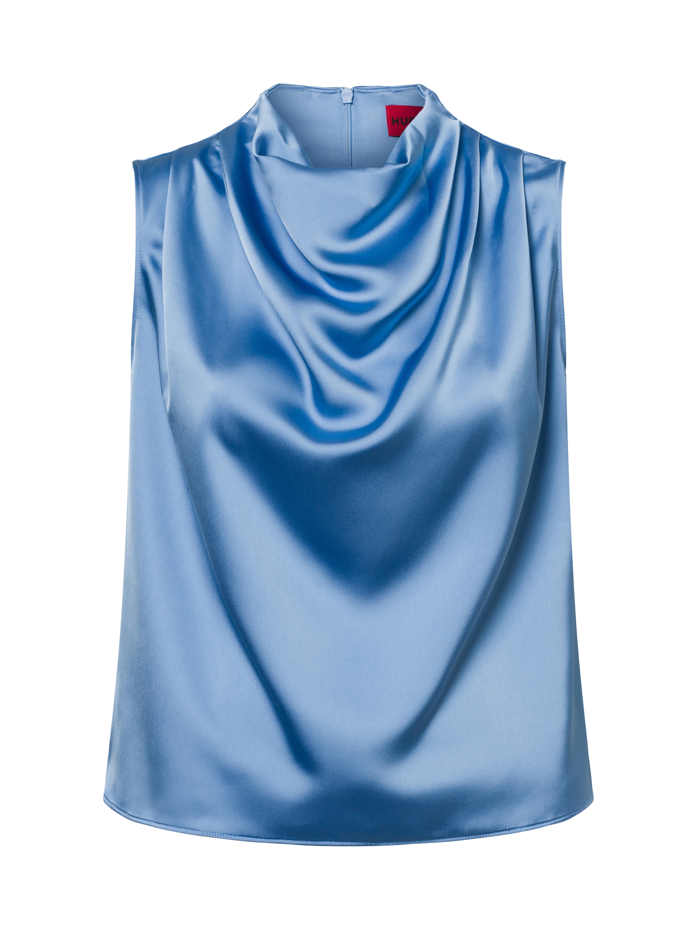 HUGO Blouse 'Casmini-1' in Blue: front