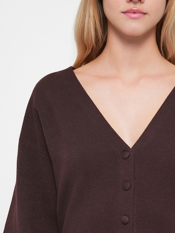 JDY Вязаная кофта 'JDYPRIME' в Коричневый