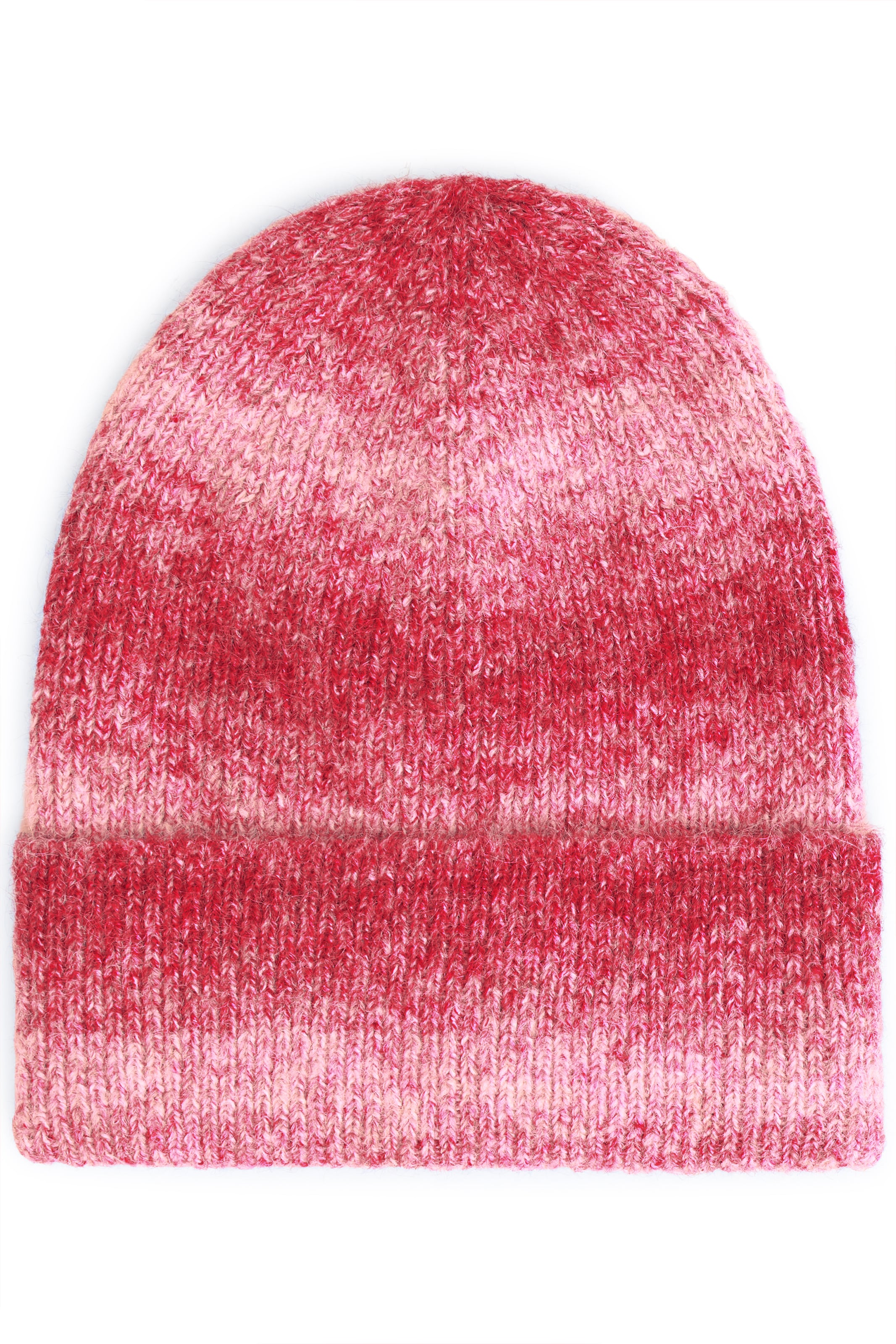 ICHI Beanie 'IALIVA' in Red: front
