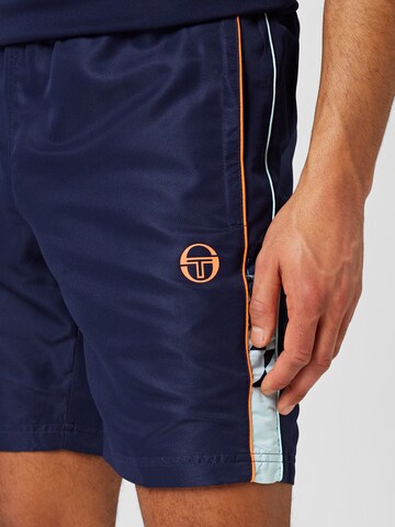 Sergio Tacchini Обычный Штаны 'DISPERSA' в Синий