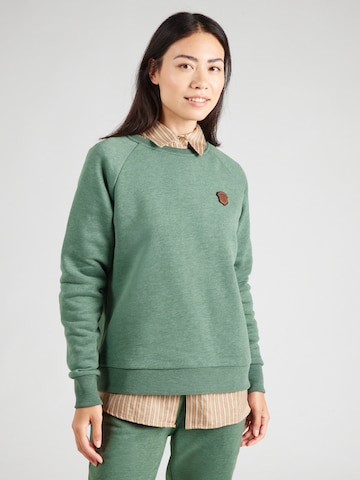 naketano Sweatshirt 'Krokettenhorst' i grønn: forside