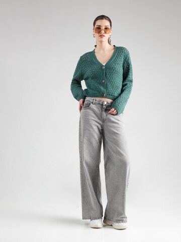 ABOUT YOU Knit cardigan 'Cecile' in Green