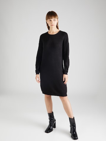 ONLY Úpletové šaty 'XENIA' – černá: přední strana