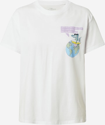 T-shirt Mavi en blanc : devant