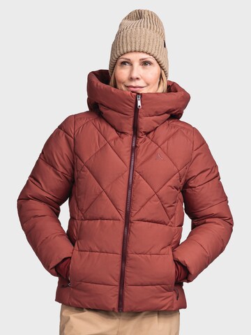 Veste outdoor 'Boston' Schöffel en rouge : devant