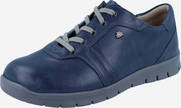 Finn Comfort Lace-Up Shoes in Blue: front