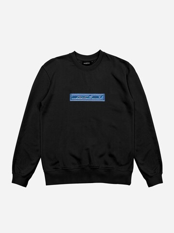 Wasted Paris - Sudadera 'Pulse Crewneck' en negro: frente