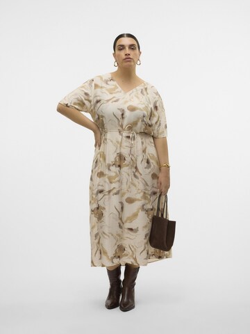 Vero Moda Curve Jurk 'VMCCille' in Wit
