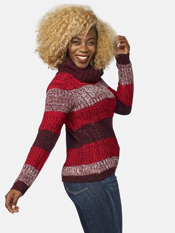 Pull-over KOROSHI en rouge