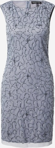 Papell Studio Cocktail Dress in Blue: front
