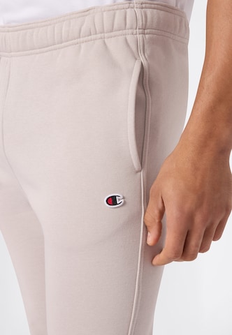 Champion Tapered Pants in Beige