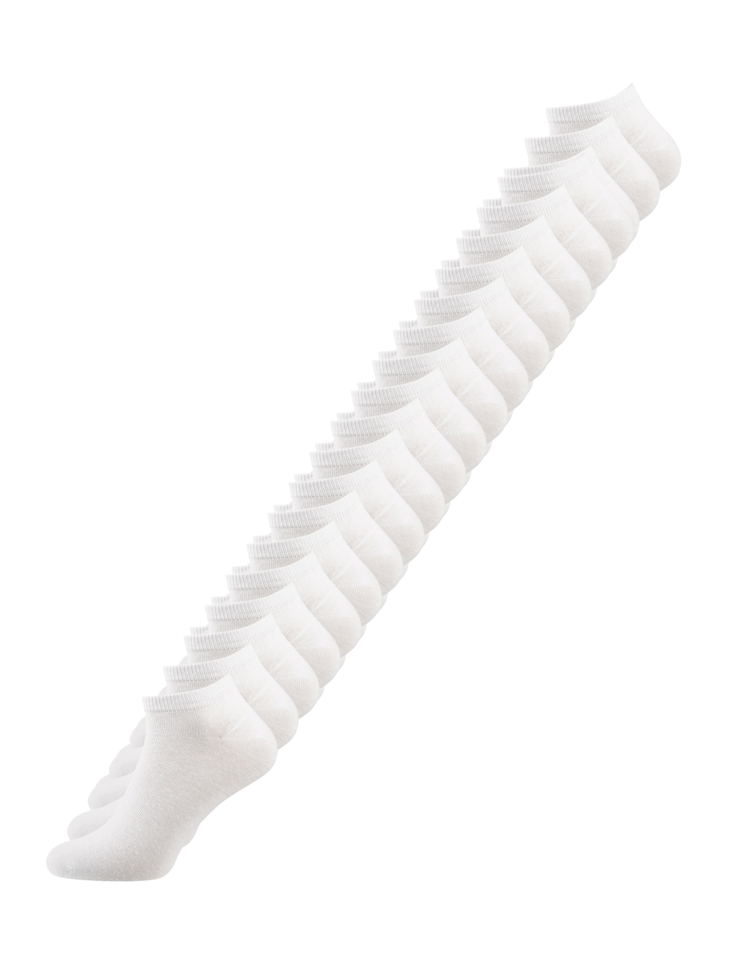 Nur Der Socks 'Classic' in White: front