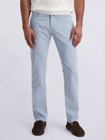 PIERRE CARDIN Tapered Chino 'Lyon' in Blauw