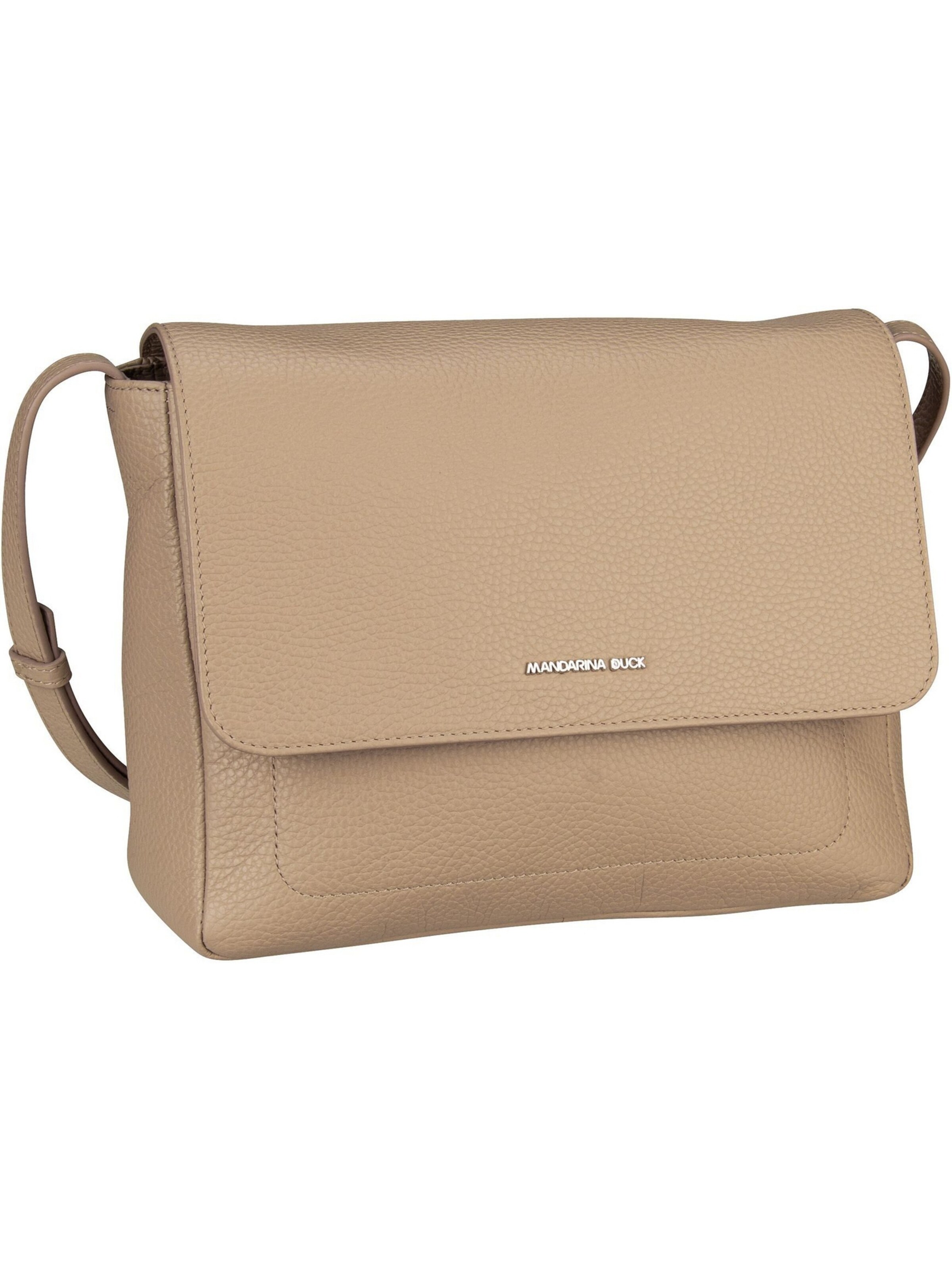 MANDARINA DUCK Crossbody Bag in Grey: front