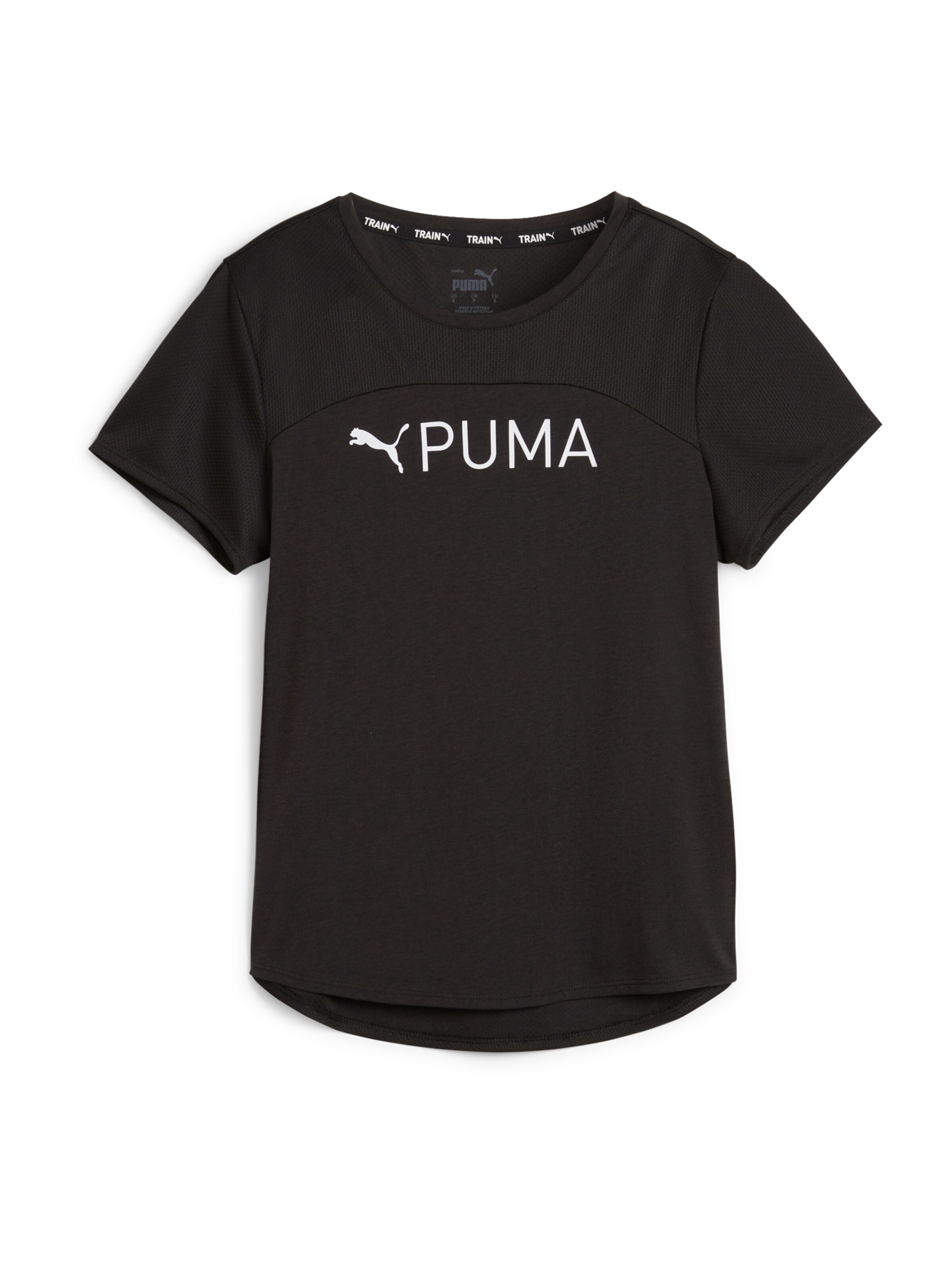PUMA Performance Shirt 'Ultrabreathe' in Black: front
