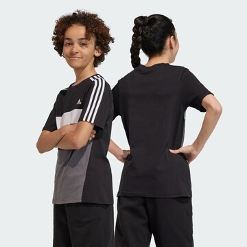 Tricou funcțional 'Tiberio' de la ADIDAS PERFORMANCE pe negru