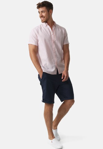 INDICODE JEANS Regular Chino trousers 'Creel' in Blue