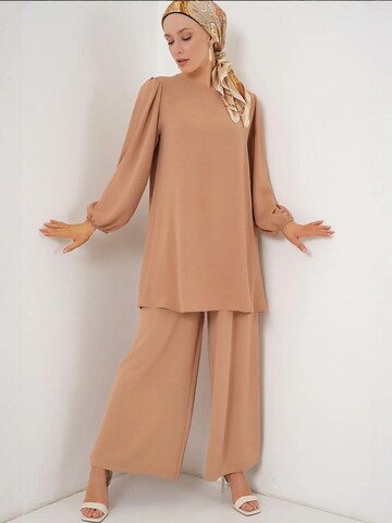 Bigdart - Calças de fato em bege