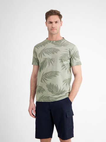 LERROS Shirt in Groen: voorkant