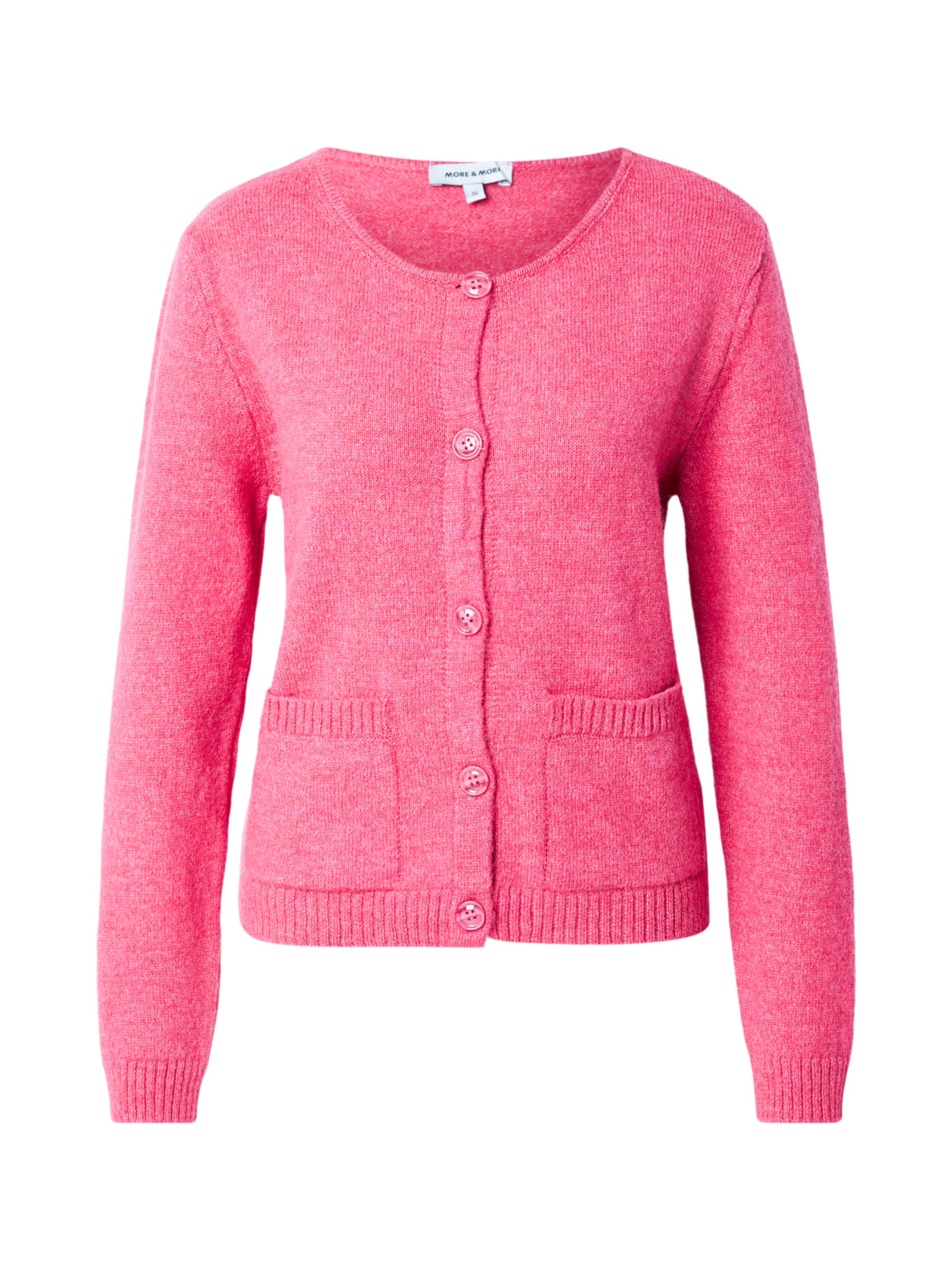 Cardigan MORE & MORE en rose : devant