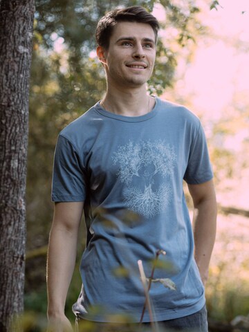 Life-Tree Tričko 'Fairwear Bambus Fusion' - Fialová