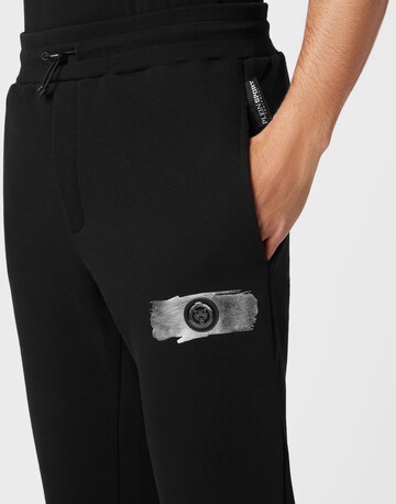 Plein Sport Tapered Trousers in Schwarz