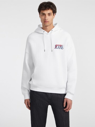 GUESS Sweatshirt in White: front