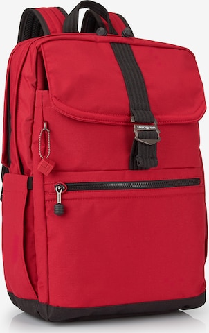 Hedgren Great American Heritage Canyon Rucksack RFID 43 cm Laptopfach in Rot