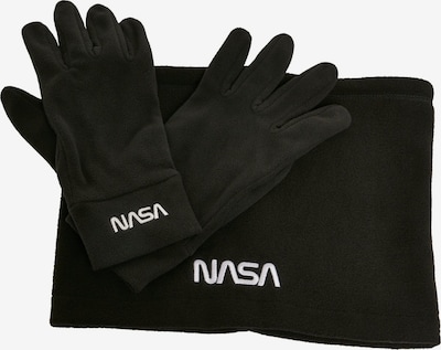 Mister Tee Prstové rukavice 'Nasa', veľkosť XS-XL - čierna / biela, Produkt