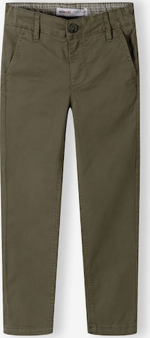 MINOTI Regular Housut värissä vihreä: etupuoli