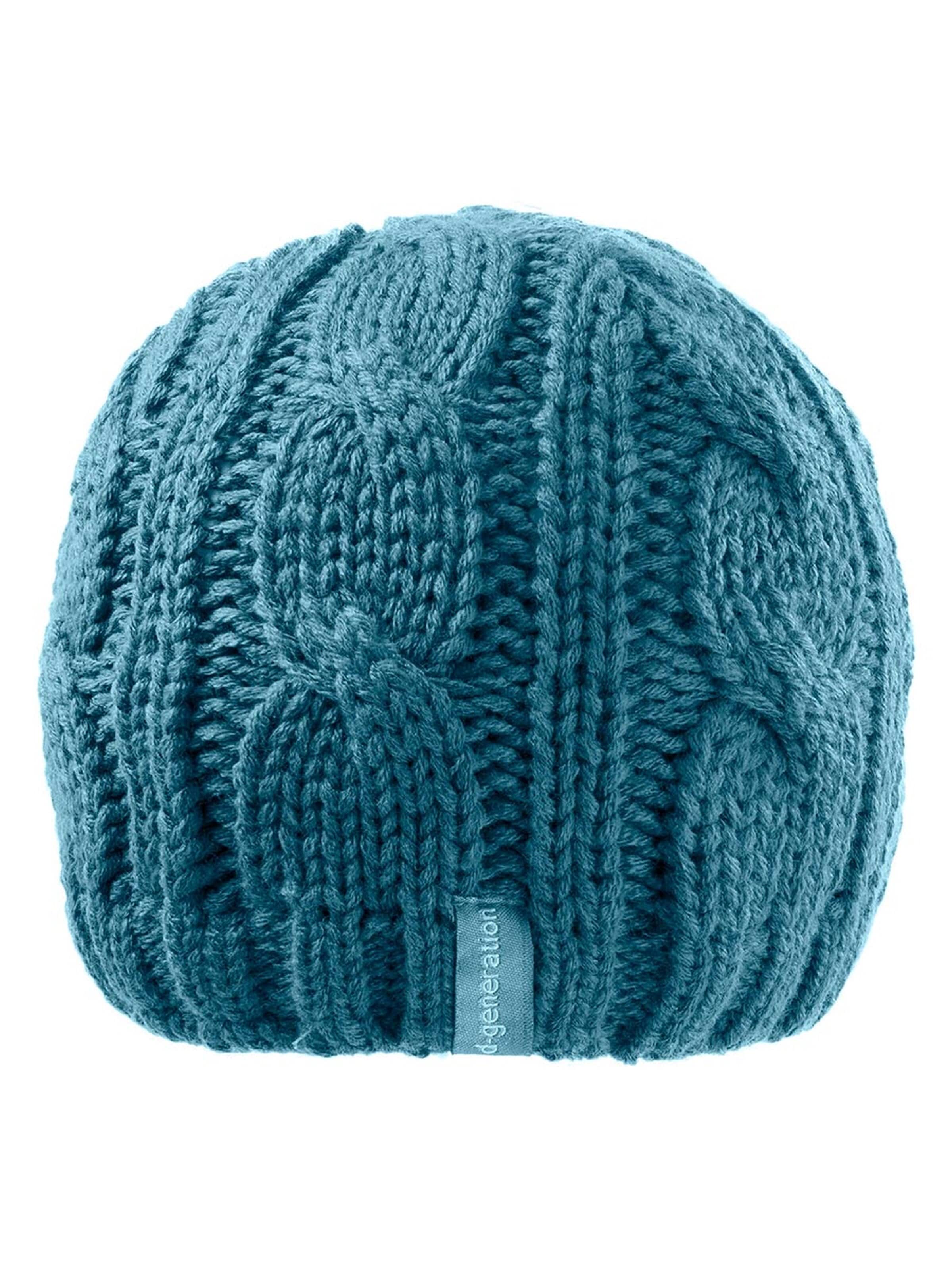 DÖLL Beanie 'Topfmütze Strick' in Blue