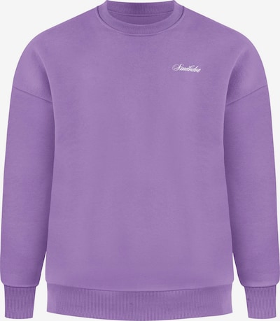 Smilodox Oversize Sweatshirt Feyd in XS-S in lila, Produktansicht