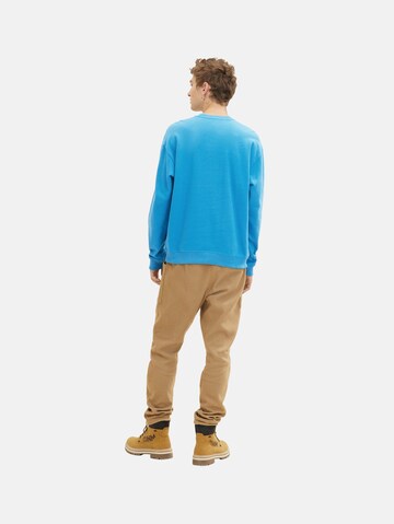 TOM TAILOR DENIM Sweatshirt in Blauw