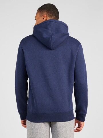 Superdry - Sweatshirt 'ESSENTIAL' em azul