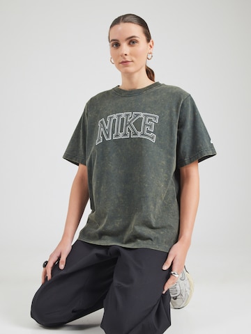 Tricou 'LUXE' de la Nike Sportswear pe negru: față