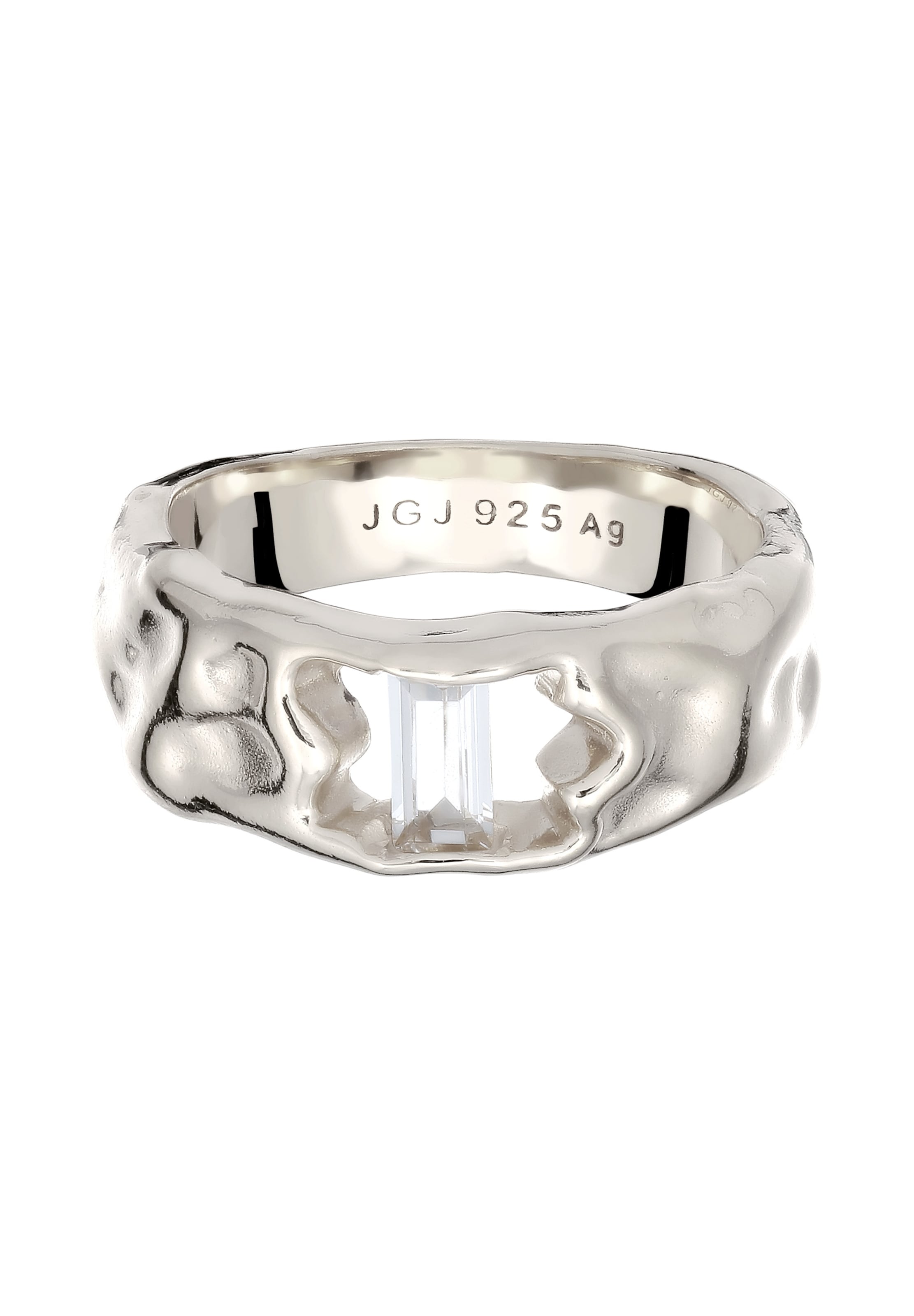 ELLI Ring in Silber: Vorderseite