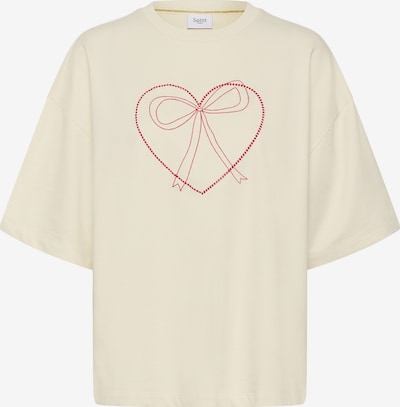 SAINT TROPEZ Shirt 'PextonSZ SS' in L in elfenbein, Produktansicht