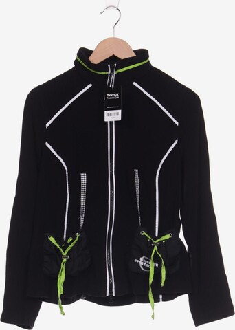 Sportalm Sweatshirt & Zip-Up Hoodie in XXL in Black: front